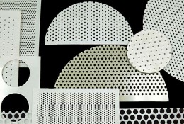 高溫殺菌鍋隔板，打孔塑料板，耐高溫打孔PP板